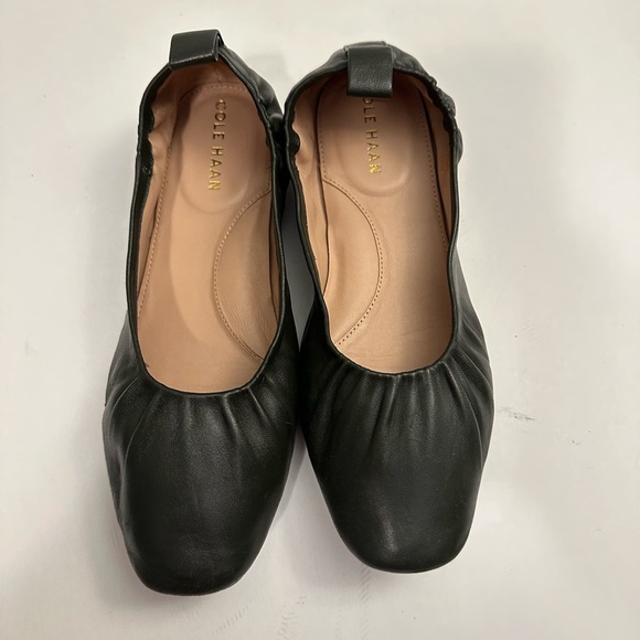 Cole Haan Soft Leather Ballet Flat in Dark Green Size 8.0 - Picture 1 of 12